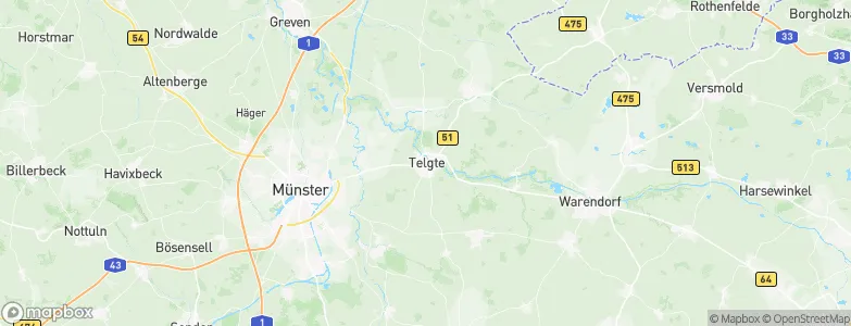 Telgte, Germany Map