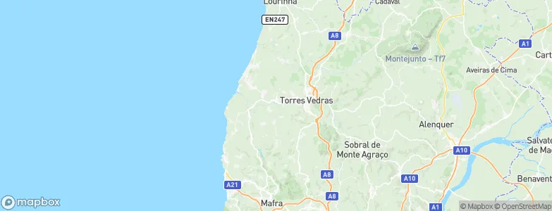 Telhadouro, Portugal Map