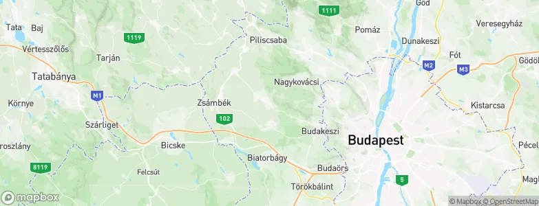 Telki, Hungary Map