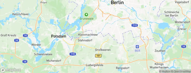 Teltow, Germany Map