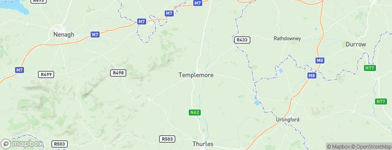 Templemore, Ireland Map