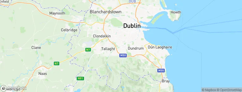 Templeogue, Ireland Map