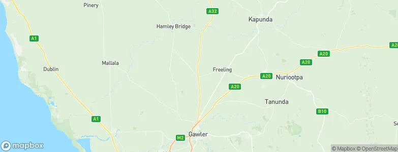 Templers, Australia Map
