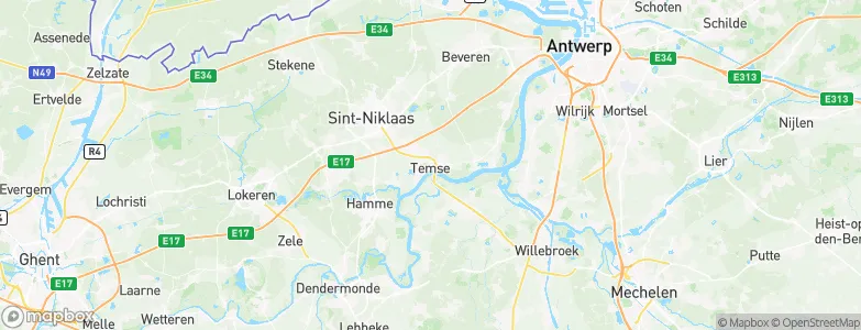 Temse, Belgium Map