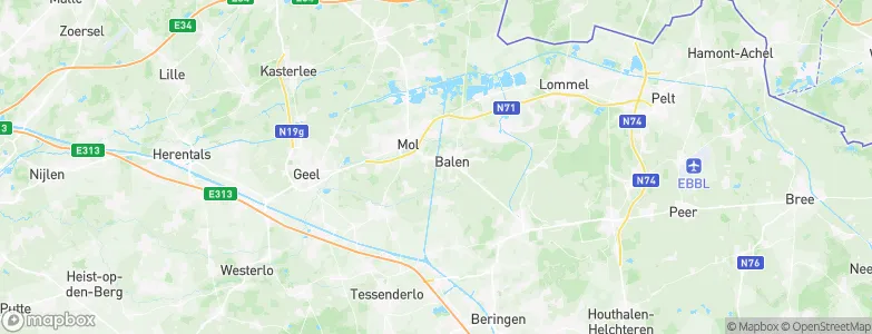 Tenderlo, Belgium Map
