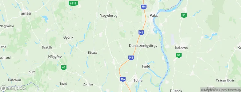 Tengelic, Hungary Map