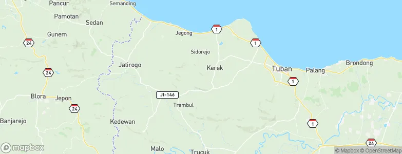 Tengger, Indonesia Map