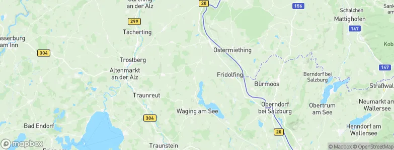 Tengling, Germany Map