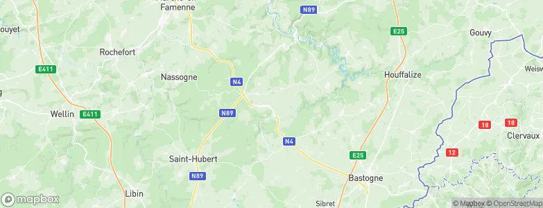Tenneville, Belgium Map