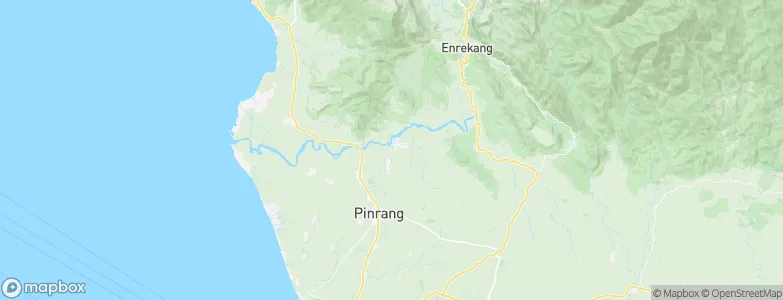 Teppo, Indonesia Map