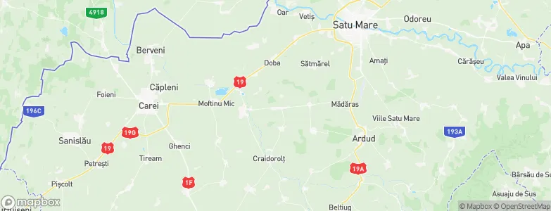 Terebeşti, Romania Map