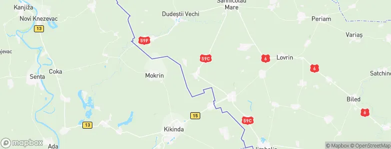 Teremia Mare, Romania Map