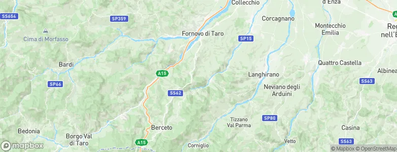 Terenzo, Italy Map