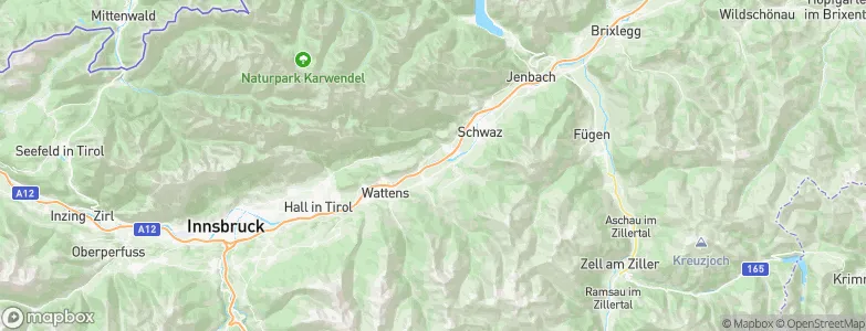 Terfens, Austria Map