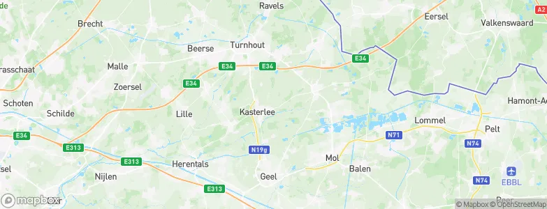 Terlo, Belgium Map
