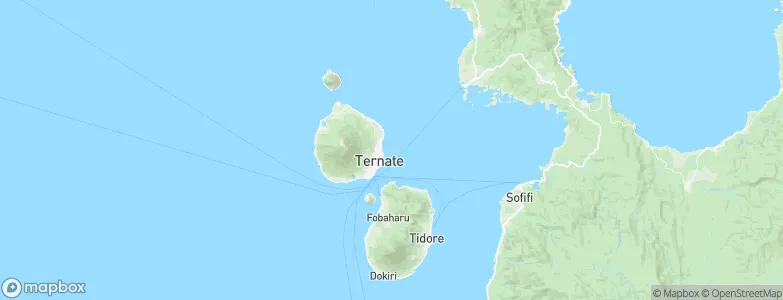 Ternate, Indonesia Map