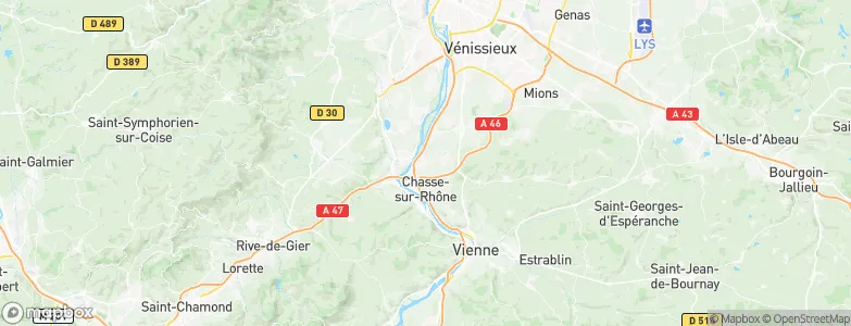 Ternay, France Map