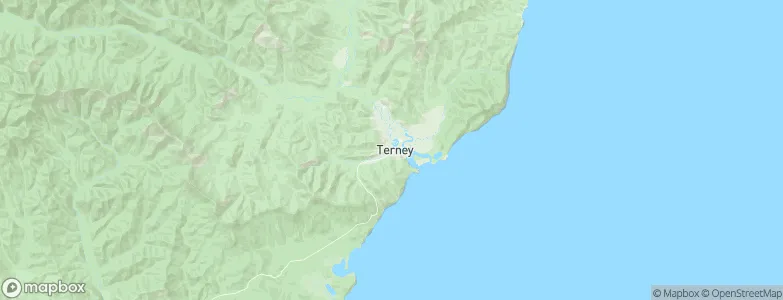 Terney, Russia Map