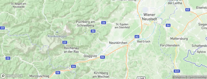 Ternitz, Austria Map