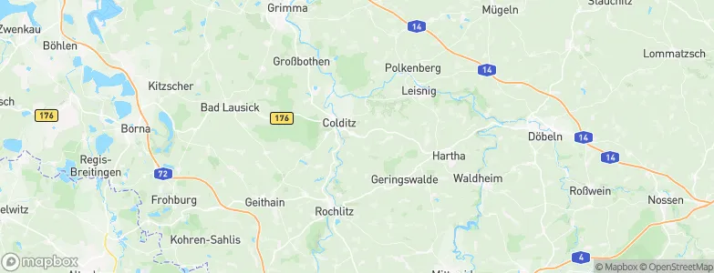 Terpitzsch, Germany Map