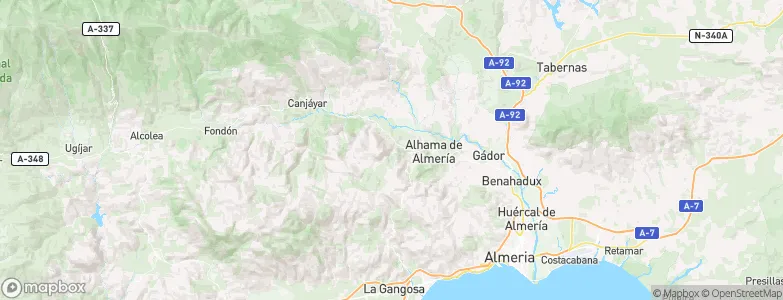 Terque, Spain Map