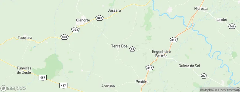Terra Boa, Brazil Map