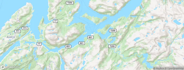 Terråk, Norway Map