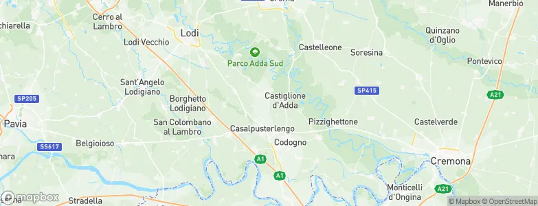 Terranova dei Passerini, Italy Map