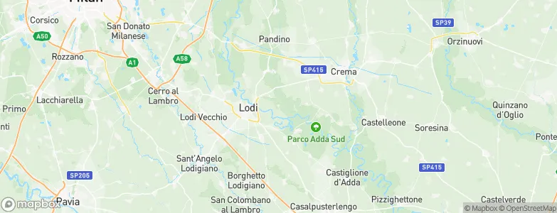Terraverde-Corte Palasio, Italy Map