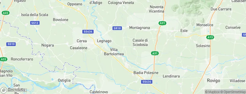 Terrazzo, Italy Map