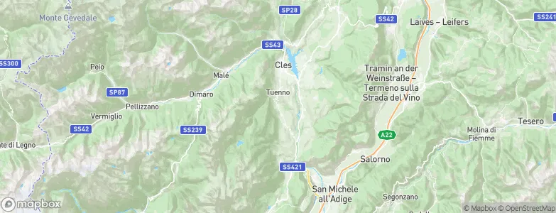 Terres, Italy Map