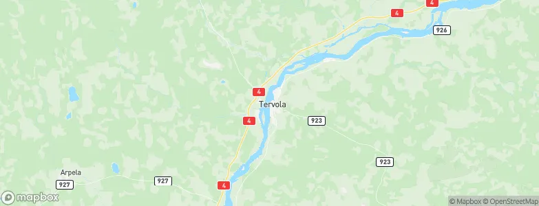 Tervola, Finland Map