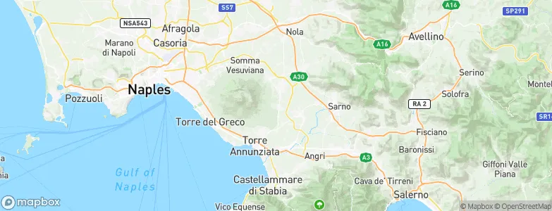 Terzigno, Italy Map