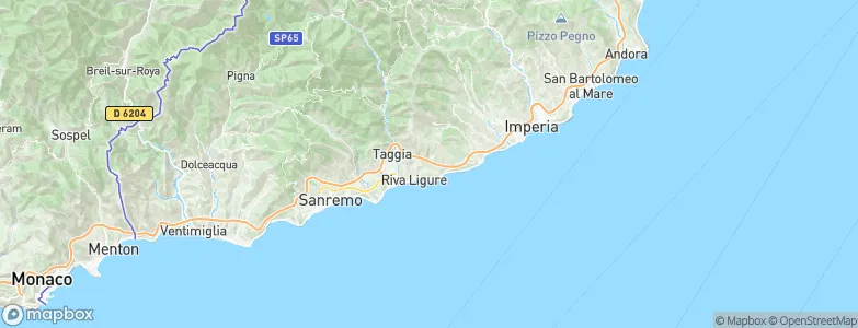 Terzorio, Italy Map