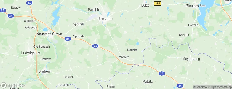 Tessenow, Germany Map