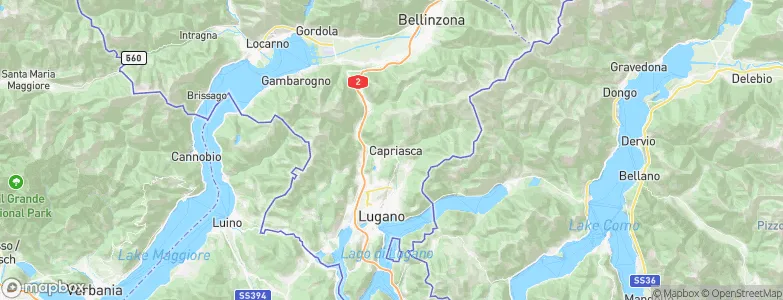 Tesserete, Switzerland Map