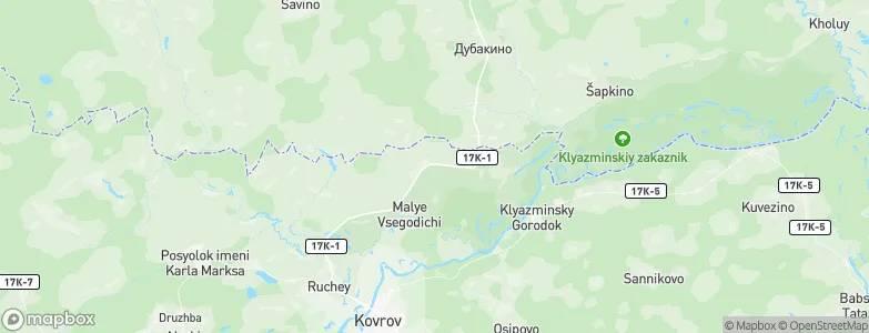 Tetërino, Russia Map