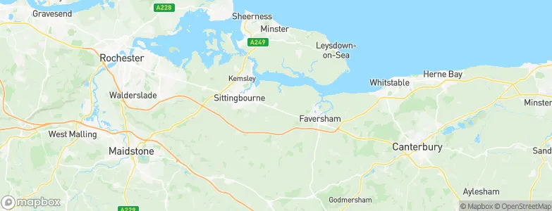 Teynham, United Kingdom Map