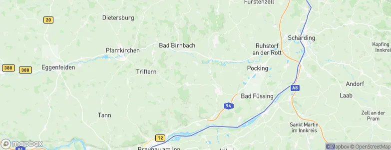 Thanham, Germany Map