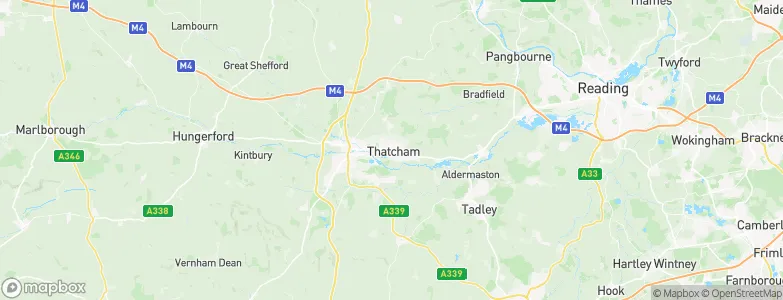 Thatcham, United Kingdom Map