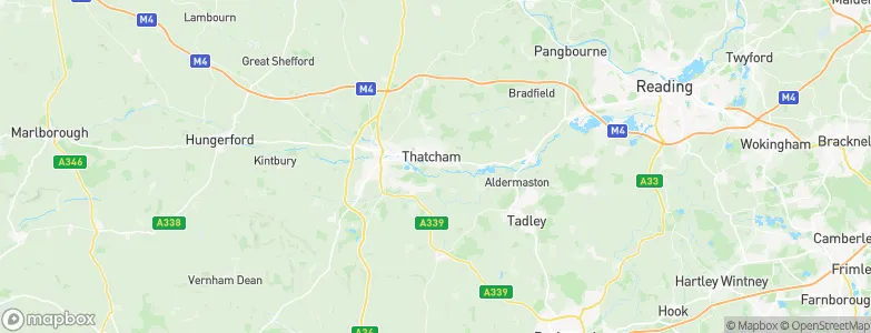 Thatcham, United Kingdom Map