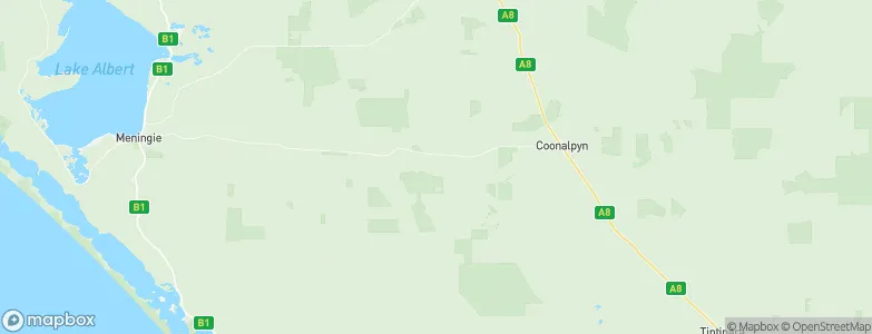 The Coorong, Australia Map
