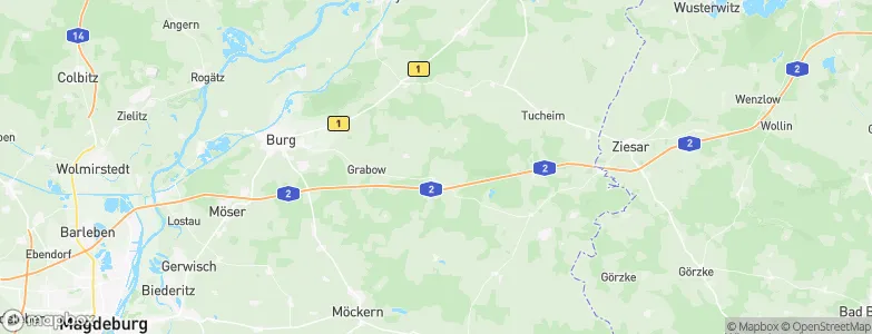 Theeßen, Germany Map