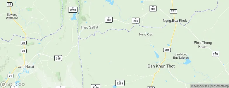 Thepharak, Thailand Map