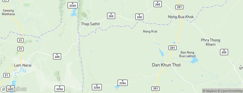 Thepharak, Thailand Map