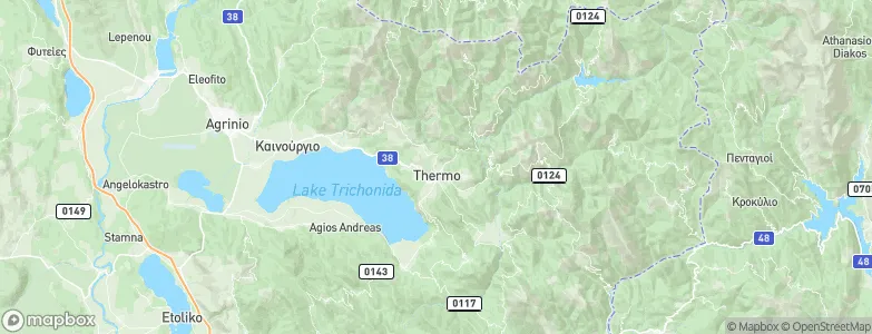 Thérmo, Greece Map