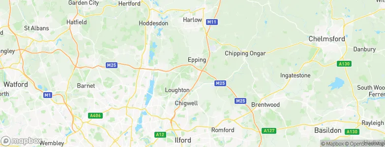 Theydon Bois, United Kingdom Map