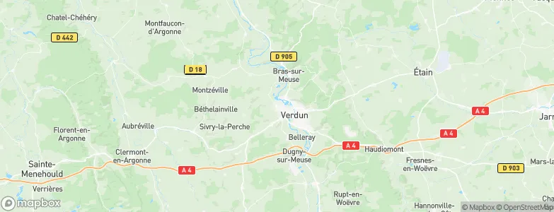 Thierville-sur-Meuse, France Map
