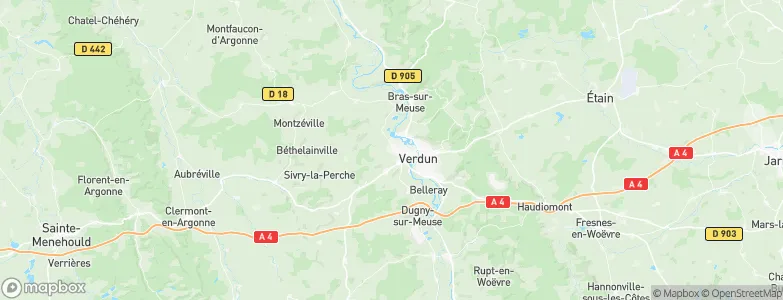 Thierville-sur-Meuse, France Map