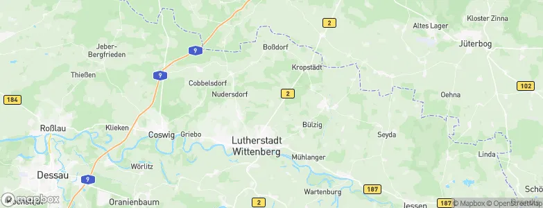 Thießen, Germany Map